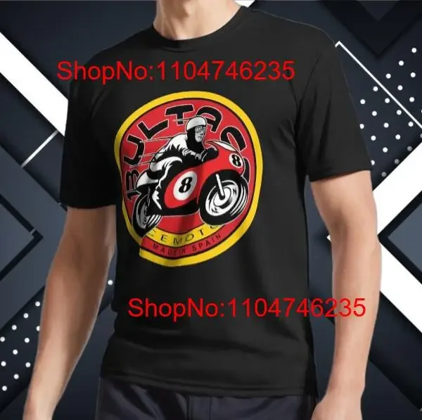 

NEW Bultaco Motorcycles Road Racer Logo Funny USA Size T Shirt vintage Washed Stretched Stylish Versatile streetwear graphic