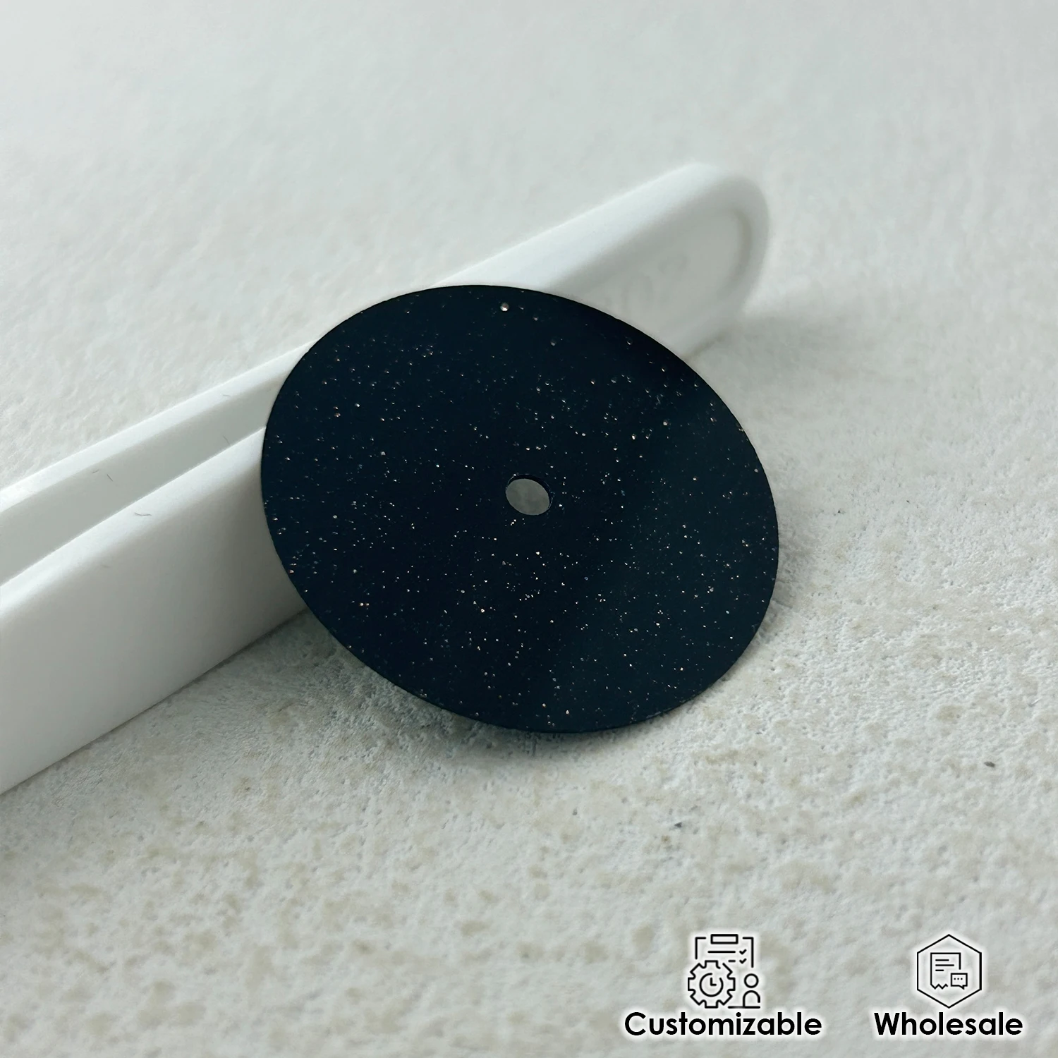 Il quadrante da 28,5 mm ha una superficie del cielo stellato che scintille Il quadrante NH35/36 e il quadrante 4R35 può essere personalizzato con accessori per orologi con logo