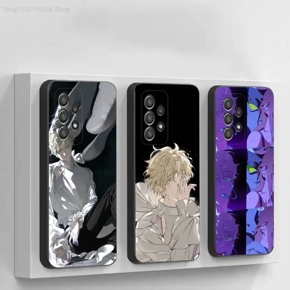 Anime Alien Stage L-Luka Black Soft Protective Case For Samsung Galaxy S26 S25 S24 S23 S22 30 21 10 9 Ultra Plus Lite FE
