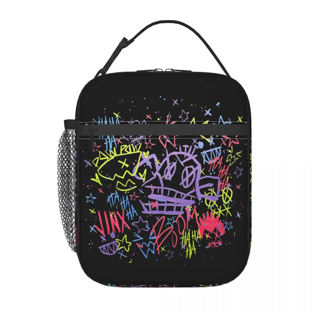 Arcane Jinx Game Thermal Insulated Lunch Bags for Office Portable Food Bag Container Thermal Cooler Lunch Box