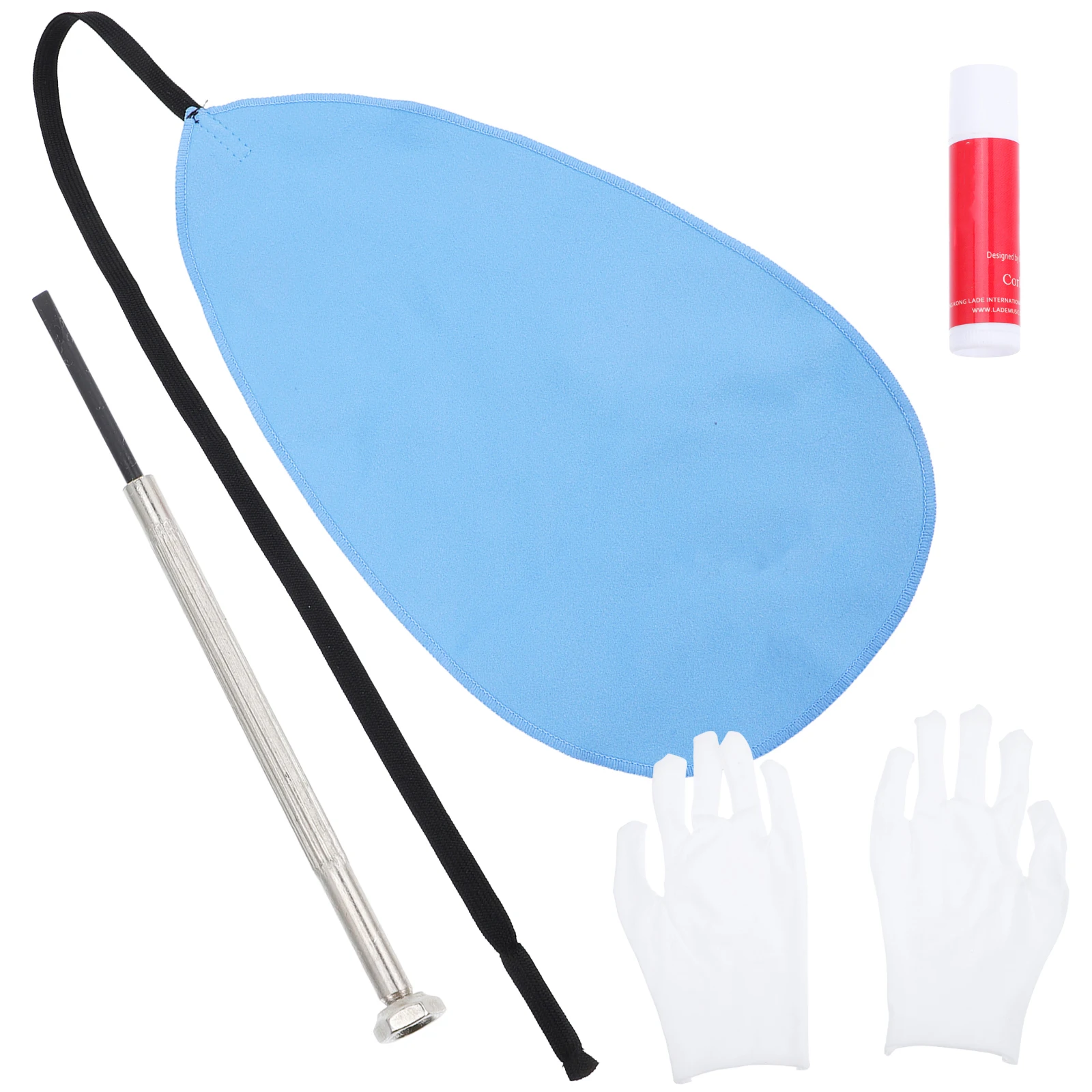 

Flute Cleaning Kit Musical Instrument Screwdriver Jelly Cloth Plastic Cotton Metal Tools Clarinet Maintenance