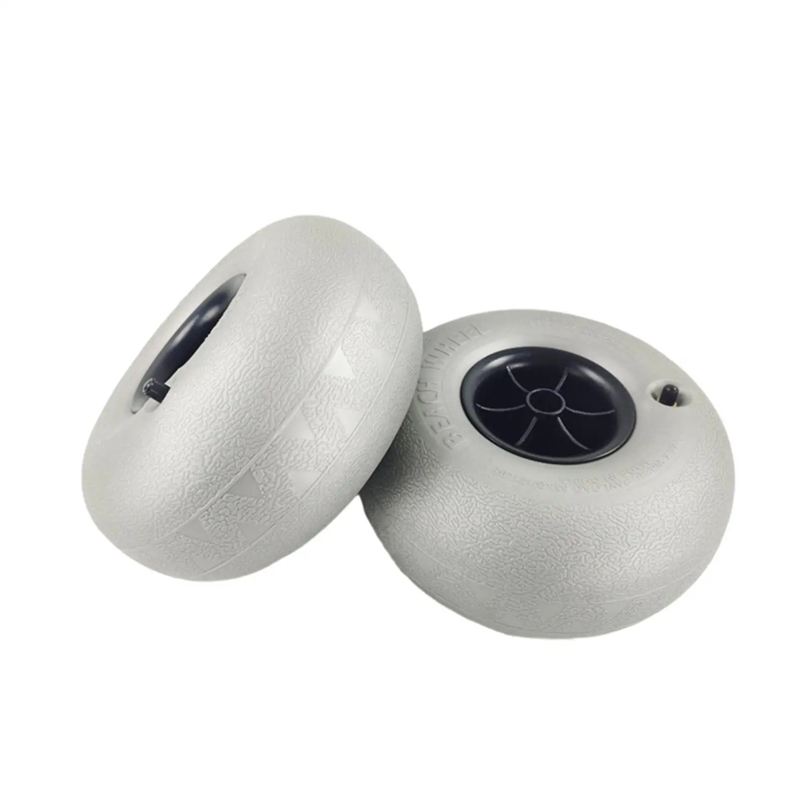 

Heavy Duty Balloon Tire High Capacity Beach Cart Wheel for Inflatable Kayak Canoe Trolley Fishing Gear