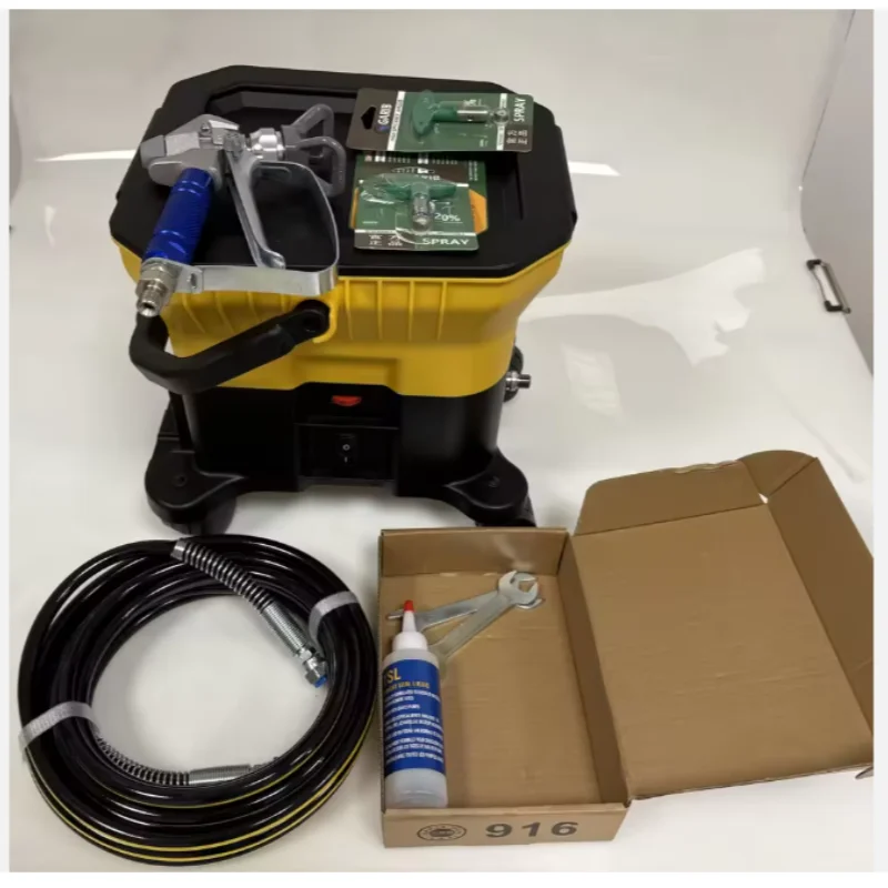 

Airless Sprayer Dual Lithium High Capacity Wheeled Sprayer Paint Spraying Airless Paint Gun 360 Degree Rotatable Airless Spray