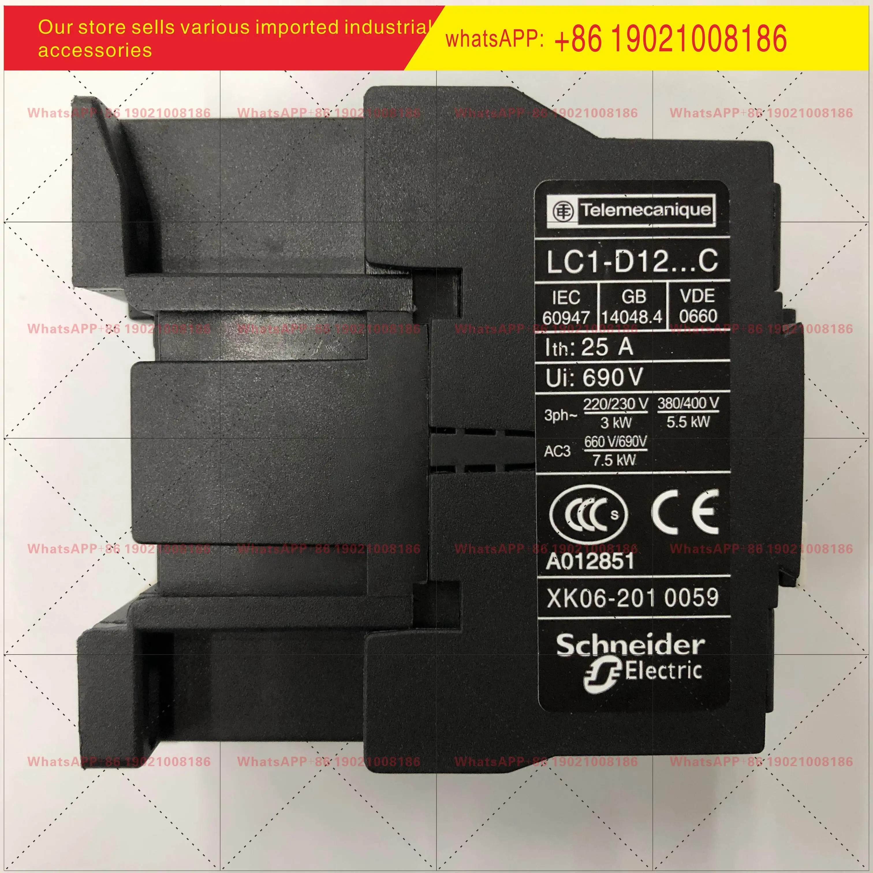 Original LC1-D1210M5C AC220V three-stage AC contactor