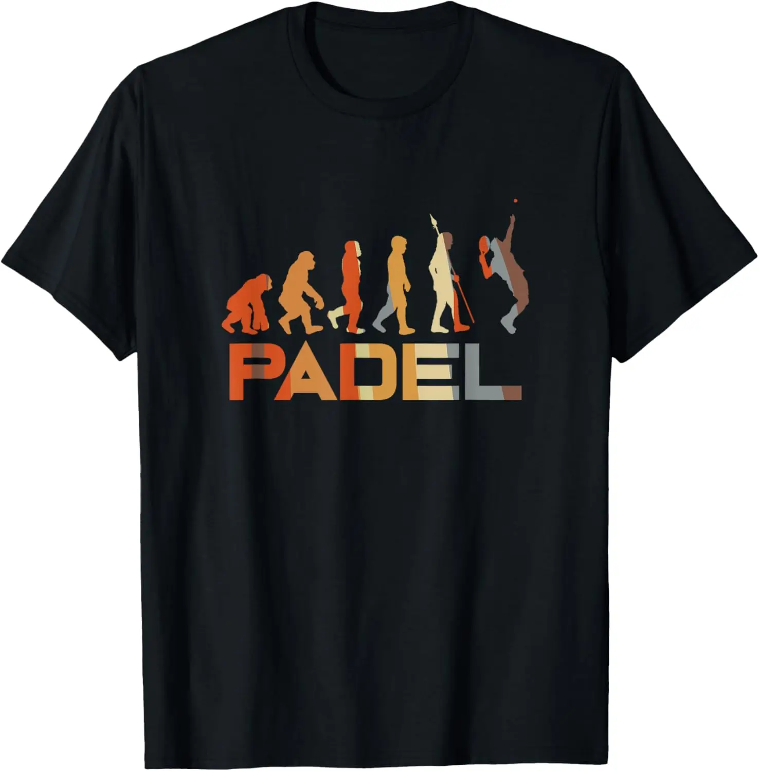 Padel Player Coach regalo para Fan Padel Evolution Camiseta Vintage camisetas gráficas impresas personalizadas Camiseta para hombre Camiseta