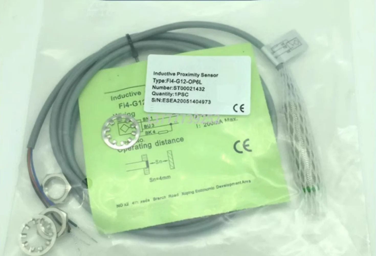 

2 шт. Бесконтактный переключатель FI2 NI4-M12-OP6L NI5 FI4-G12-ON6L OD CN-Q12