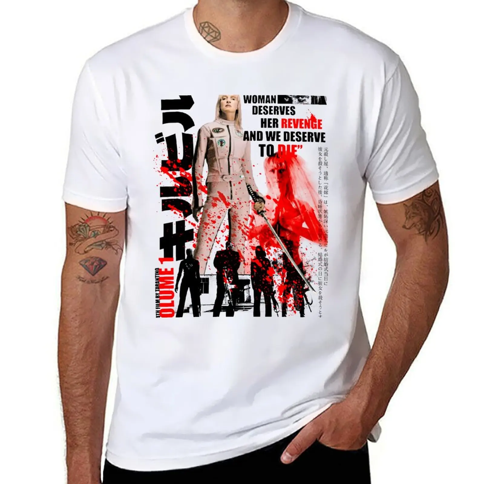 

KillBill - The Bride T-Shirt t shirts designer t shirts for man cotton funny T-Shirt