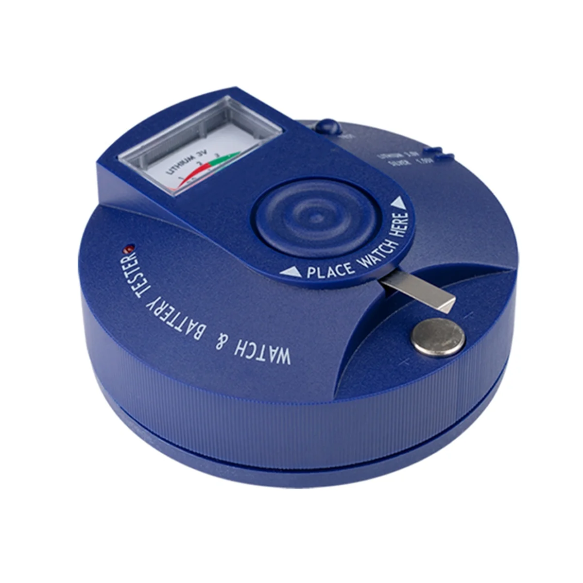ELBA_Quartz Movement Tester ,Circular Type Watch Battery Pulse Tester and 1.5V 3V Button Cell Battery Analyzer
