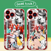 Hololive Hakos Baelz For Samsung Galaxy S24 S23 S22 S21 S20FE Plus Ultra Transparent Shell