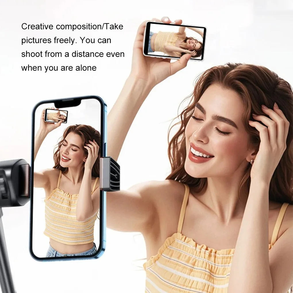 Tela selfie magnética HD de 4 polegadas com brilho ajustável e tela de projeção sem fio WIFI com resolução 1136x640