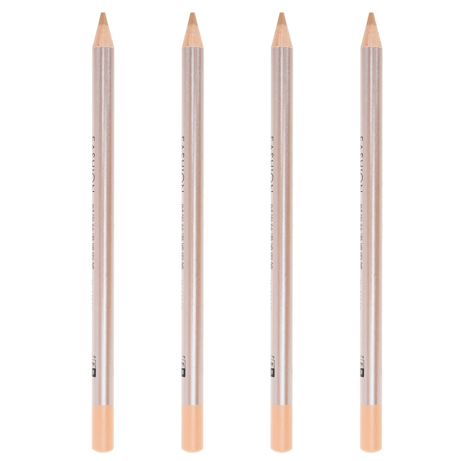 4 Stück Concealer-Stifte, vielseitig einsetzbar, tragbar, leicht, Holz-Flecken-Concealer-Stifte für Gesichts-Make-up, DIY, aufhellendes Auge