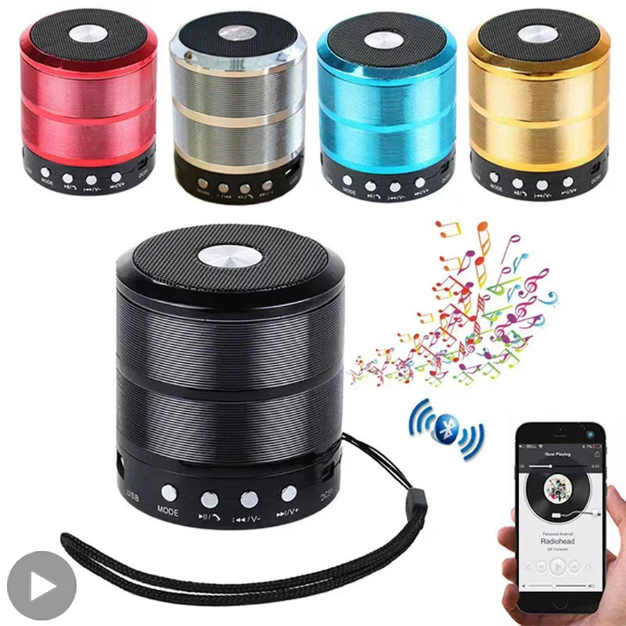 

Wireless Mini Caixa De Som Portable Bluetooth Speaker Sound Box Music Radio FM Bocina Bass Coluna Blootooth Acoustics Mp3 Column