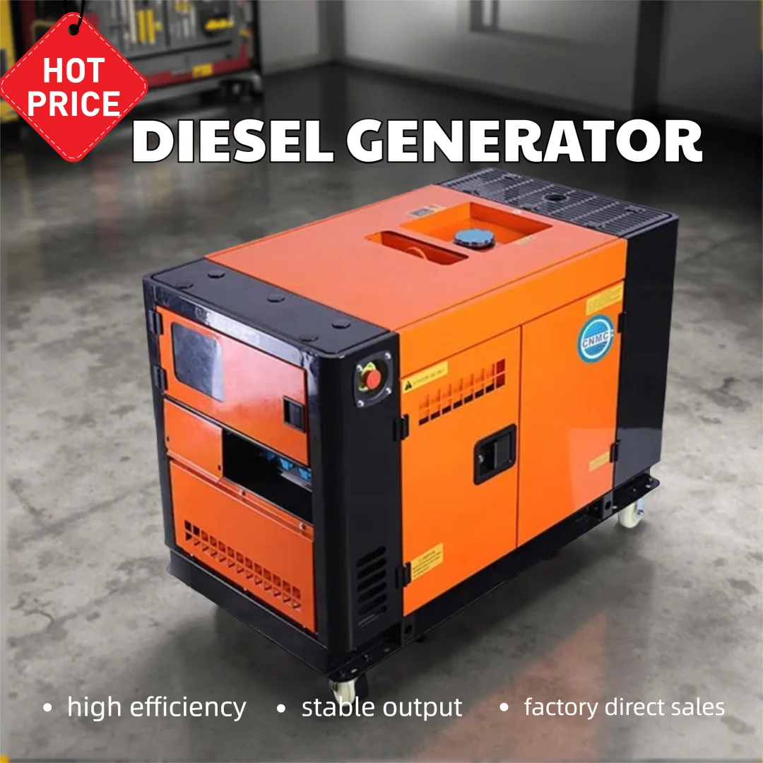 CNMC 12KW/15KW/18KW Generator 50HZ/60HZ 110/220V/380V Silent Diesel Generator Silent Fuel Economy High Efficiency
