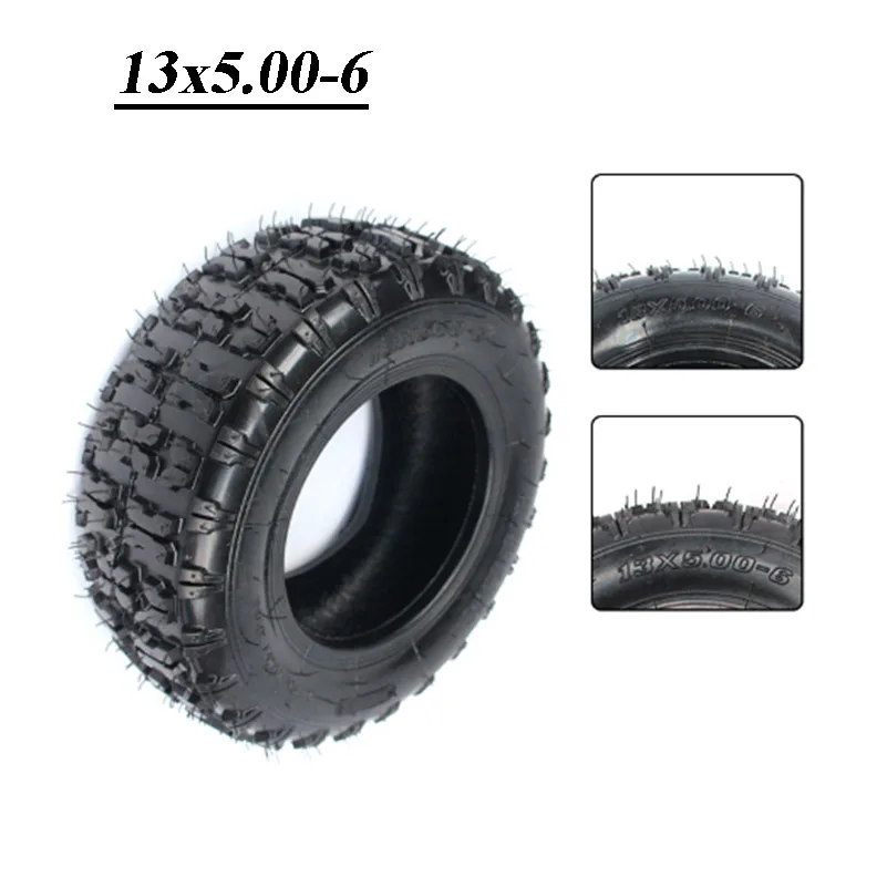 13x5.00-6 Tyre Inner or Outer Tires 13x5.00-6 Tyre Karting Electric Scooter Agricultural Snow Sweeper Golf Parts