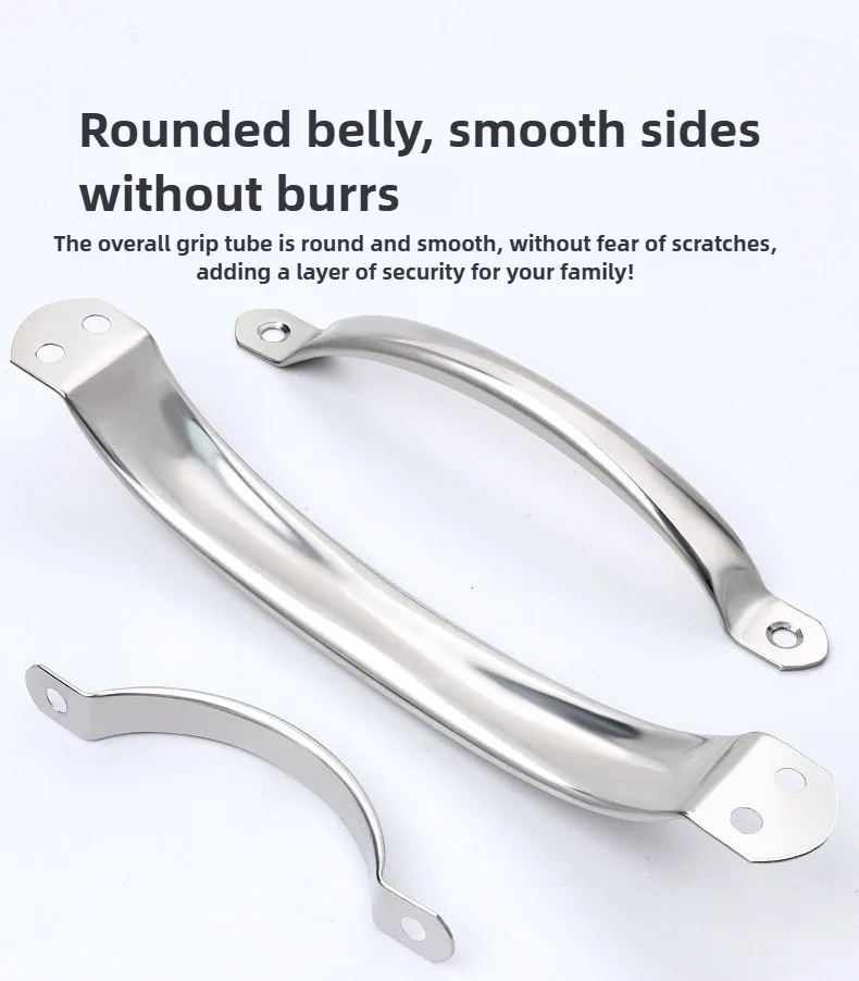 2/4/6 Stück Edelstahl-Türgriffe Schrankknöpfe Silber Schubladenknöpfe Küchenschrankgriffe 78mm 95mm 105mm 128mm im antiken Stil – Detail 7