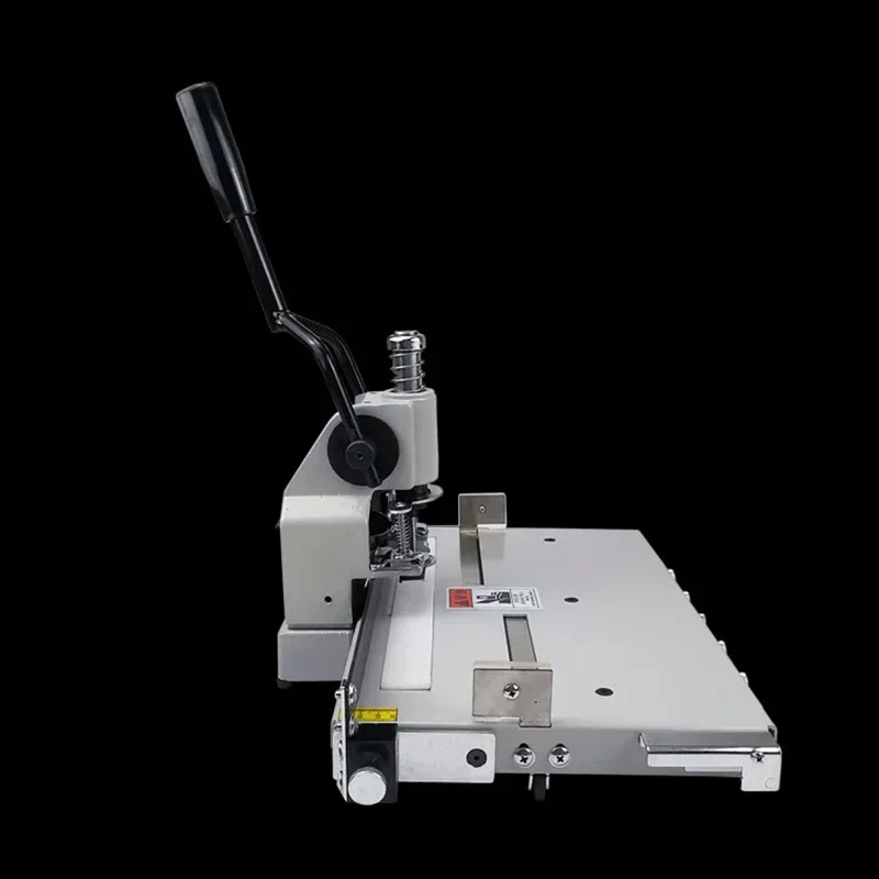 Office 220V positioning binding punching machine office voucher document binding machine single hole platform mobile punching bo