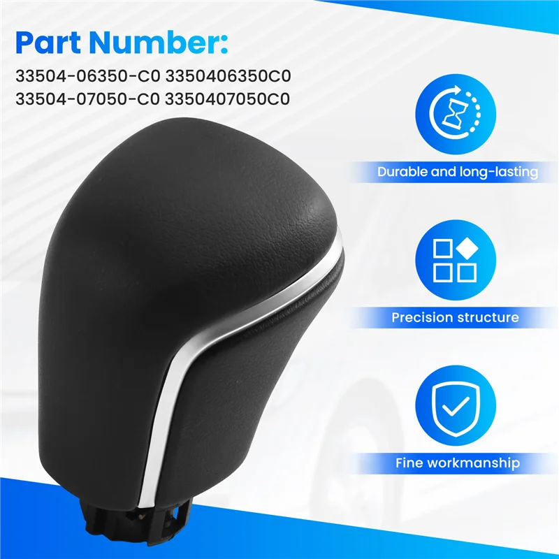 سيارة والعتاد رافعة تحول مقبض كرة اليد لتويوتا كامري كورولا ليفين 2018-2023 33504-06350-C0 33504-07050-C0 استبدال جزء