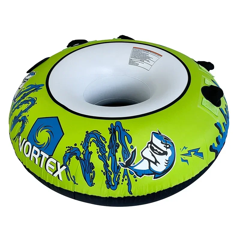 1 Rider Inflatable Towable Tube Ring , Towing Donut, Jet Ski for Fun Watersports