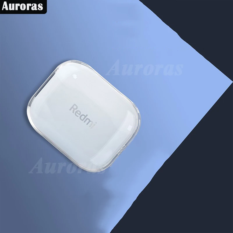 Auroras Headphone Case For Xiaomi Redmi Buds 5 Transparent Silicone Washable Dustproof Protective Sleeve For Redmi Buds5 Pro