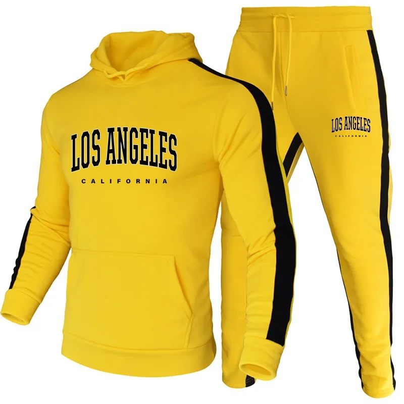 

Mens Casual Activewear Hoodie Outfits Premium Male Sportswear Set 2025 Hooded Tracksuit Jogging Sweatshirt Gym Training Clothing