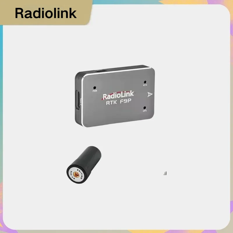 

Radiolink RTK F9P cm-Level GPS Receiver with ANT-B10 Base & ANT-M7 Rover Antenna for PIX/APM/PX4 Flight Controller