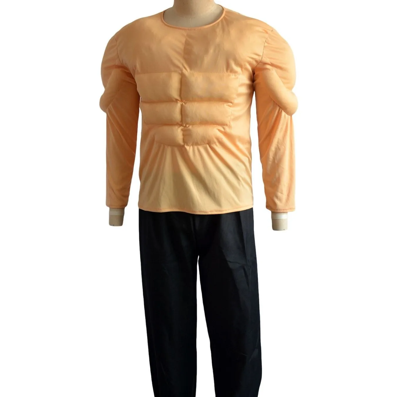 

Мужская футболка, костюм для мышц, одежда для взрослых, ролевая одежда, наряд для выступления на сцене, футболка с искусственным животом на Хэллоуин