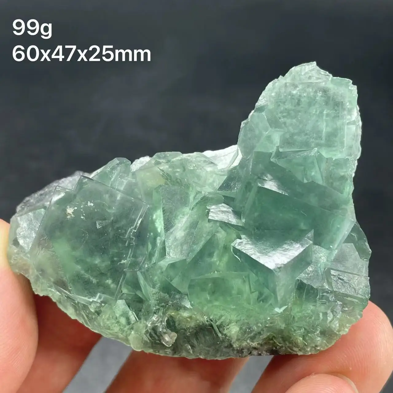 New 100% natural fluorite green blue cube, Xianghualing fluorite, healing crystal, from xianghualing