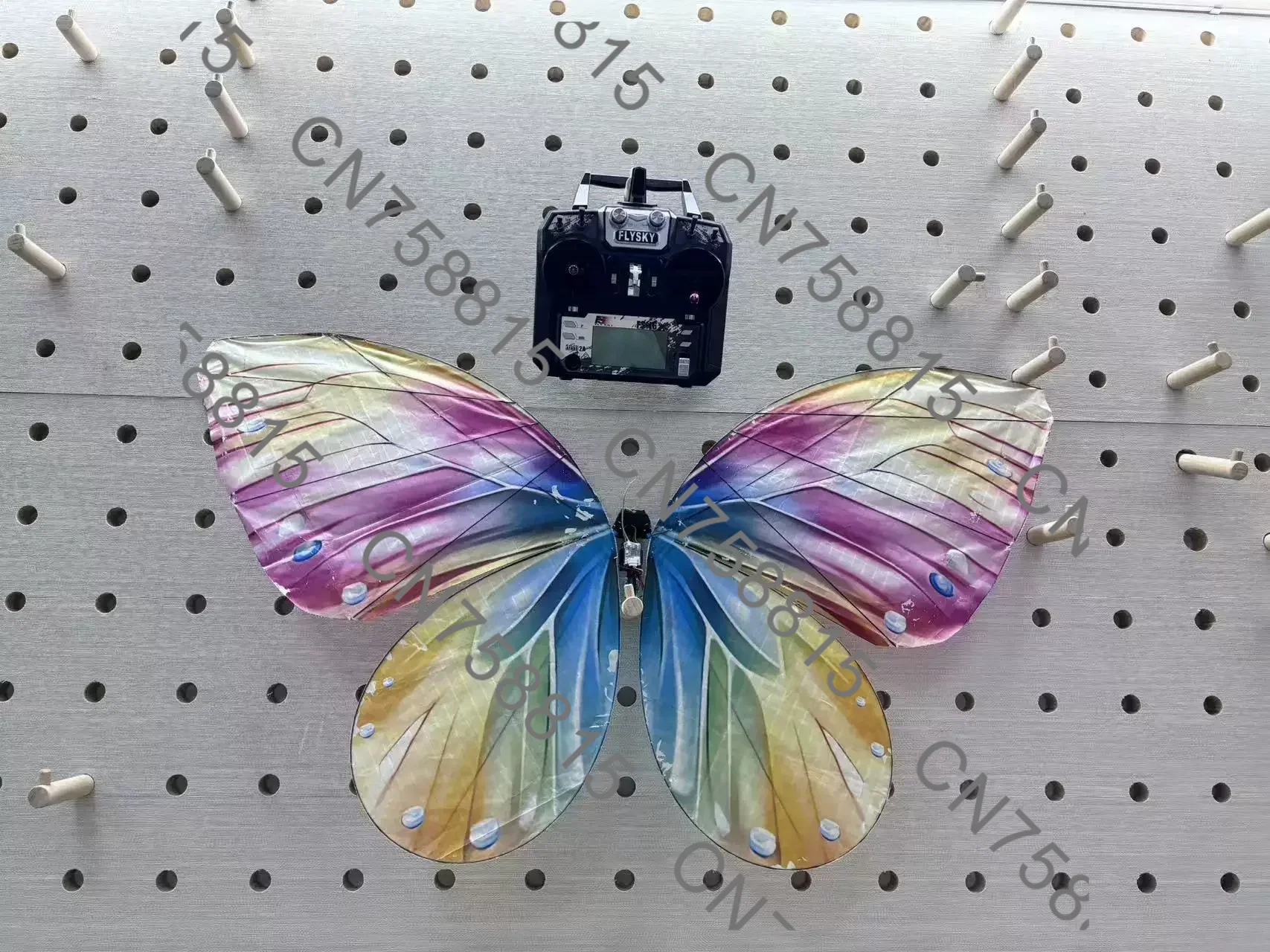 Marriage Proposal, Birthday Party Decoration, Magical LED Remote-controlled Butterfly Drone，Colorful Wings, Flying Toys