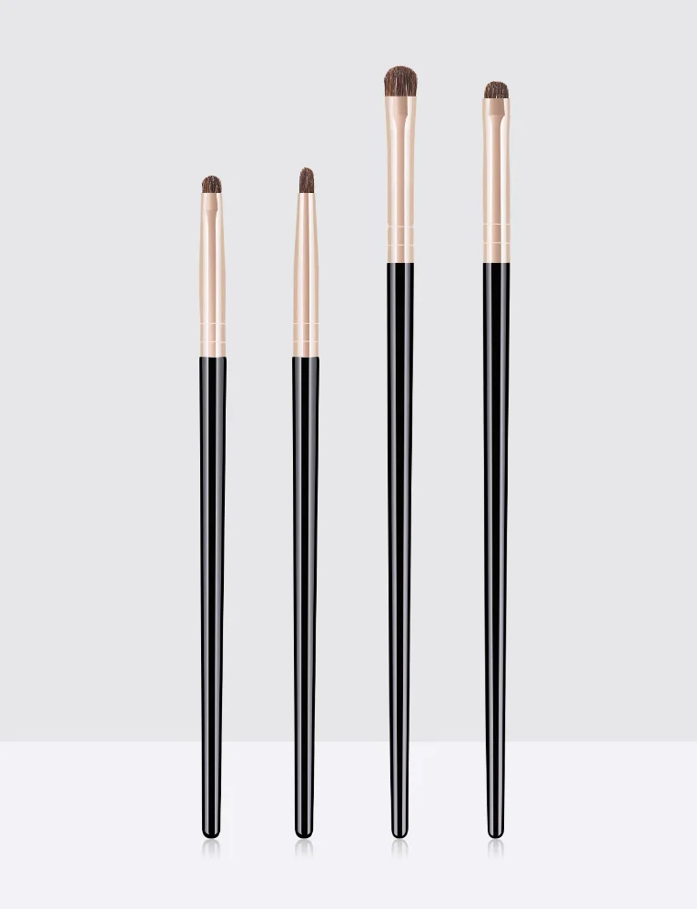 Make-up Kwasten 4-delige set Oogschaduw Neusschaduw Zacht haar Gezicht Cosmetica Mengen Smudge Shader Brush Beauty Tools Kits