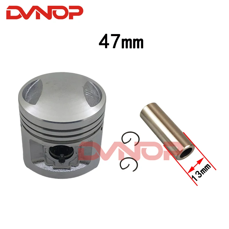 Motorcycle 47mm Piston Pin 13 mm Ring Set Assembly For  CBT150 QJ150 CM150 150cc Spare Parts