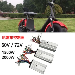 60V 1500W 2000W 72V Three-speed Variable Speed Vector Sine Wave Controller for Citycoco Electric Scooter Parts