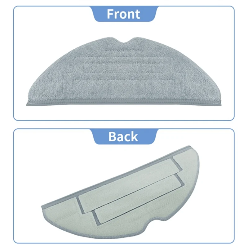 A05G-9PCS Аксессуары для пылесоса Roborock S8 Pro Ultra / S8+/ S8 PLUS / S8 / G20, моющаяся двойная вибрационная швабра