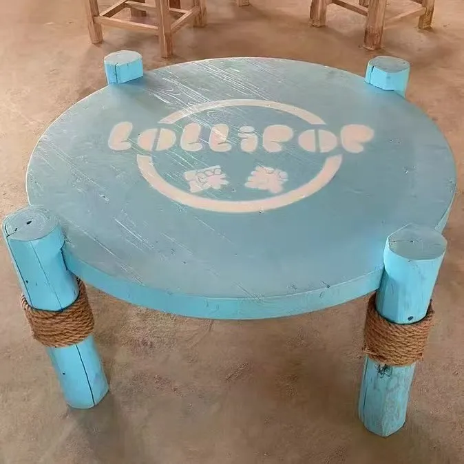 

#Old elm outdoor beach table, outdoor dining balcony, courtyard garden, coffee bed and breakfast, leisure round