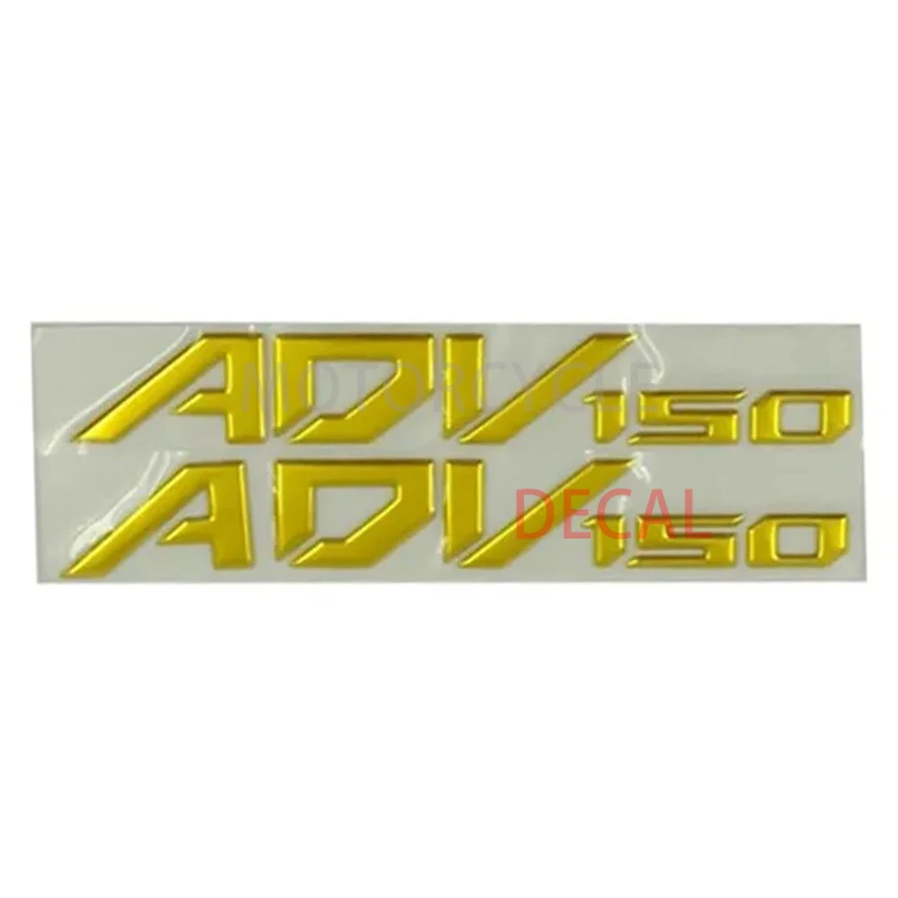 Per HONDA ADV150 ADV 150 2019 2020 moto "ADV-150" Mark Stickers decalcomanie Applique Emblem Badge Tank Pad Protector Decal