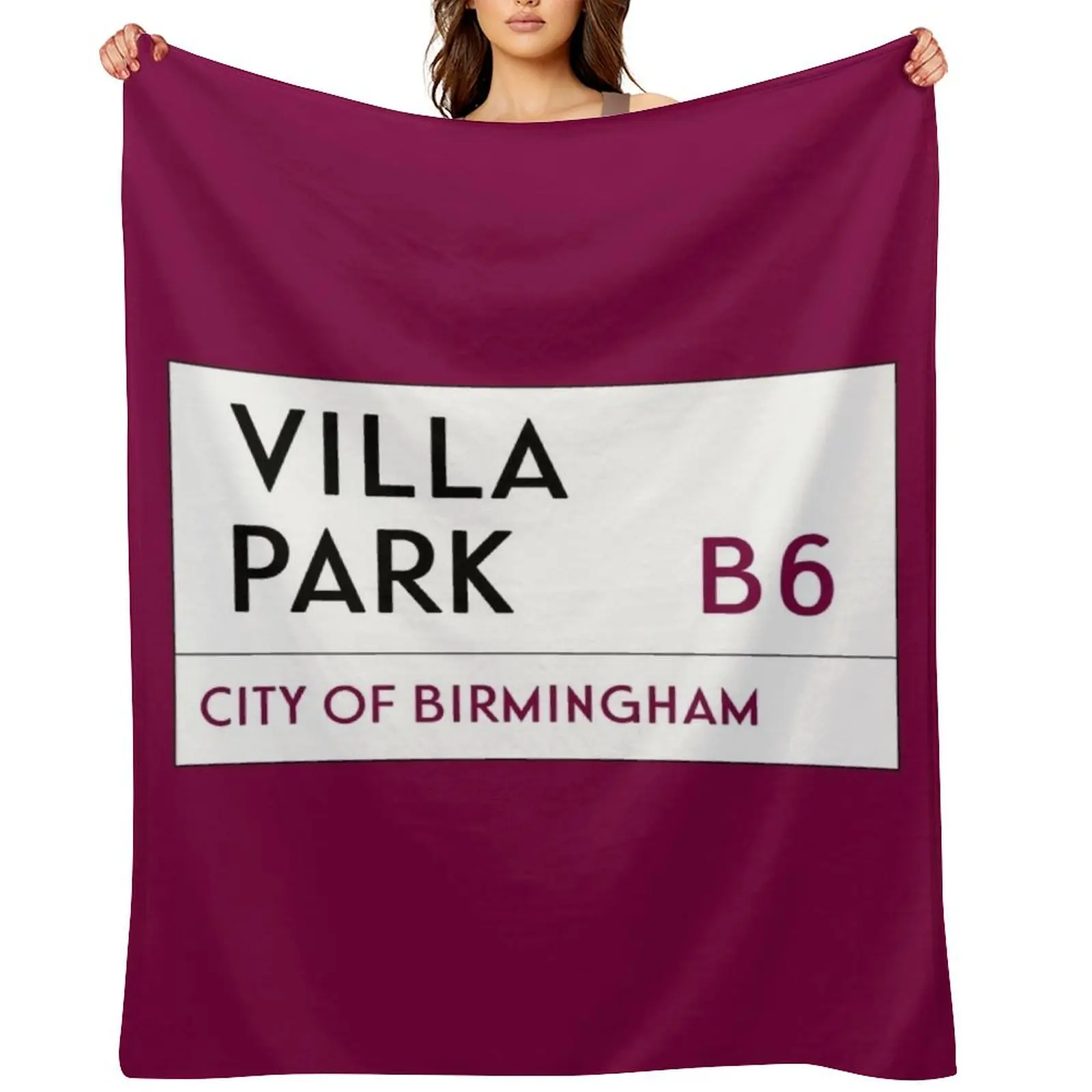 

Villa Park Throw Blanket Decorative Sofas Bed linens Thin Multi-Purpose Blankets