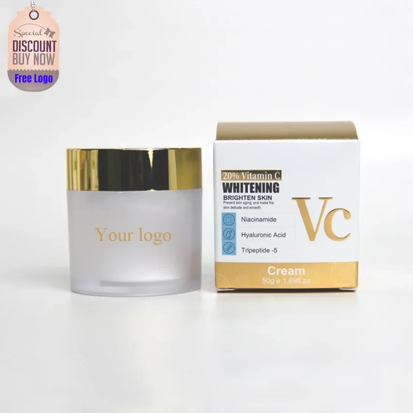 Crème hydratante et nourrissante pour le visage, personnalisée, éclaircissante, anti-âge, marque privée, anti-déformable, blanchissante, maquillage en vrac