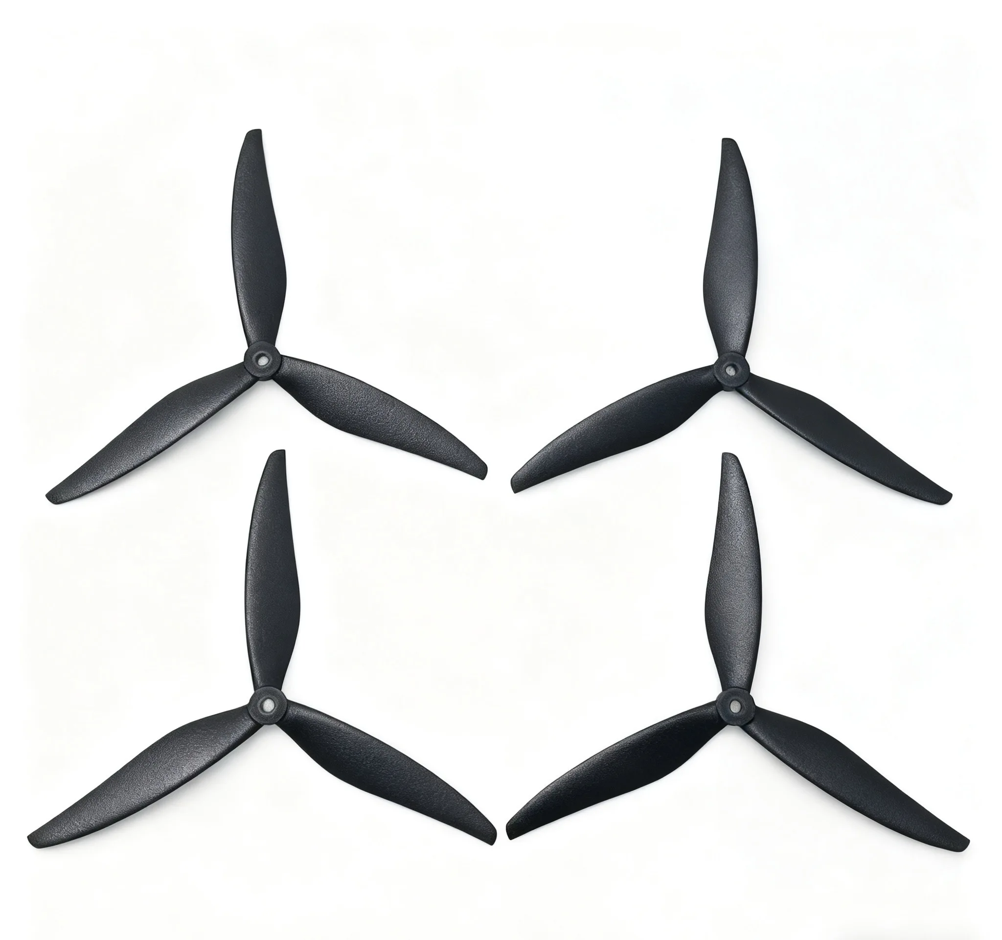 2 Pairs HQProp 10X5X3 9X5X3 8X4.5X3 1050 1045 9050 10 Inch 9 Inch 3 Blades Black Carbon Reinforced Nylon Propeller For RC FPV Dr