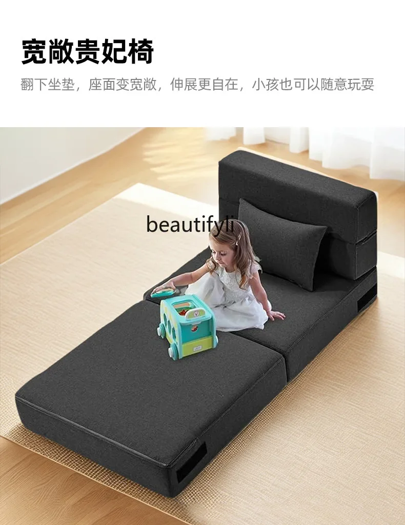 K4050 ضغط واحد كرسي نوم قابل للطي اليوغا التخييم RV الثلاثي المحمولة طوي حصير حصيرة الإسفنج بدون إطار