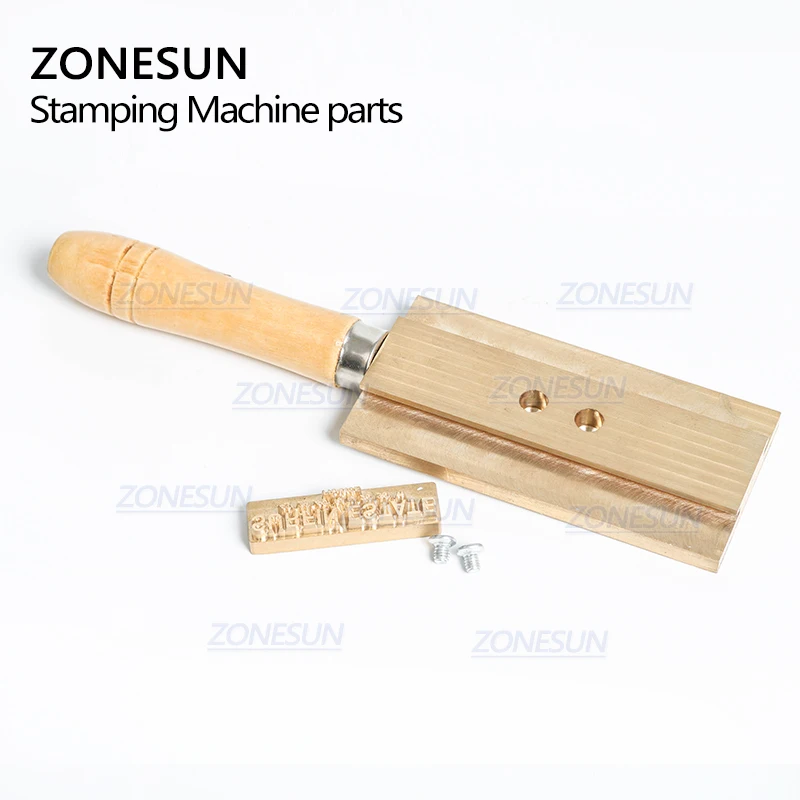 ZONESUN Hot Foil Stamping Machine Accessory Spare Parts Position Holder Foil Roll Holder T-Slot Workbench Heating Element