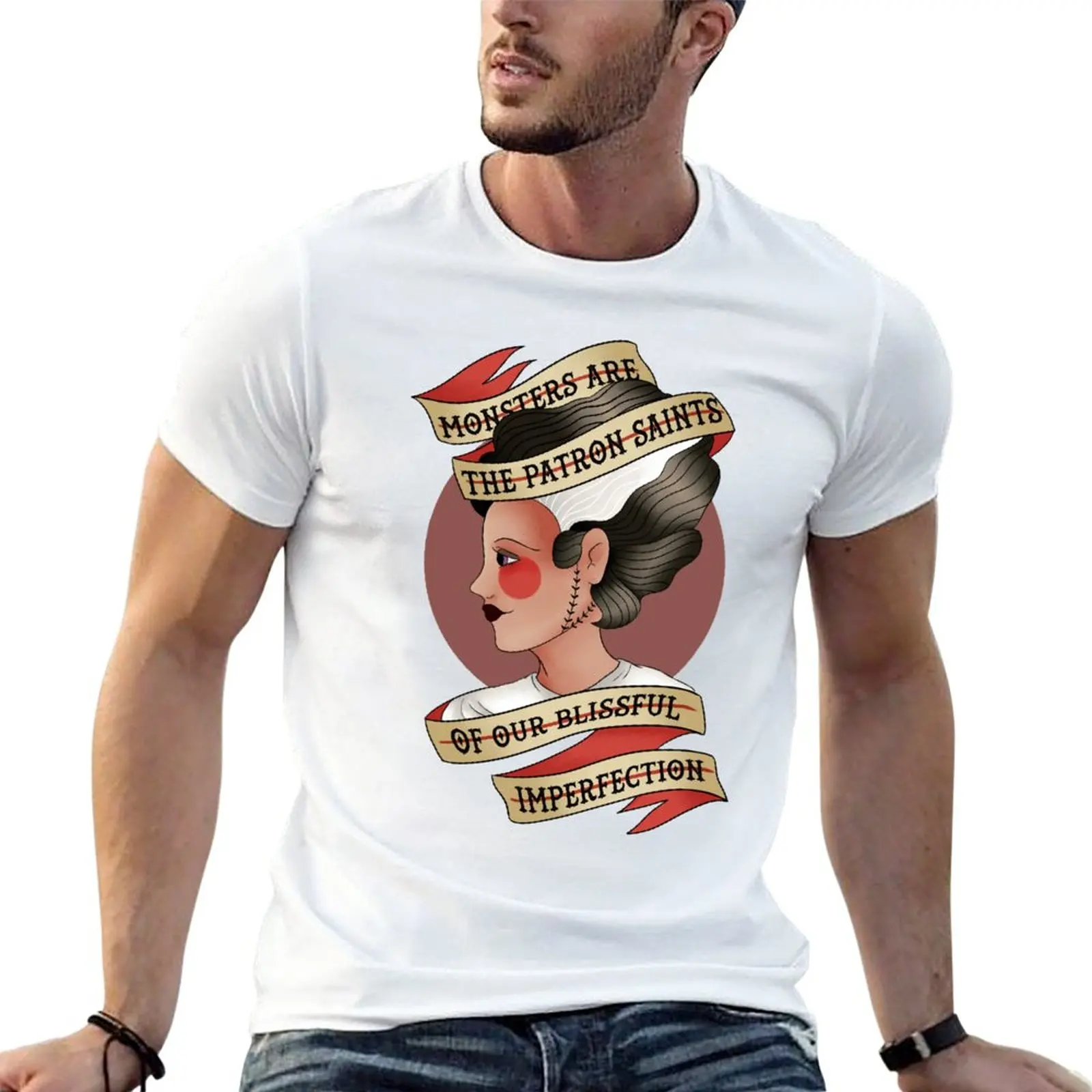 New Blissful Imperfection [BRIDE] T-Shirt graphic t shirts funny t shirts workout shirts for men