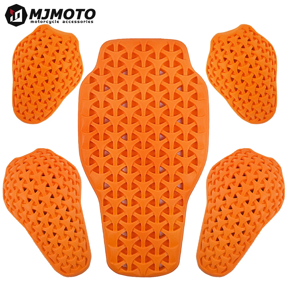 

CE2 Certification Motorcycle Jacket Built-in Protective Pads Breathable Holes Motocross Jacket Pads Motorbike Riding Jacket Pads
