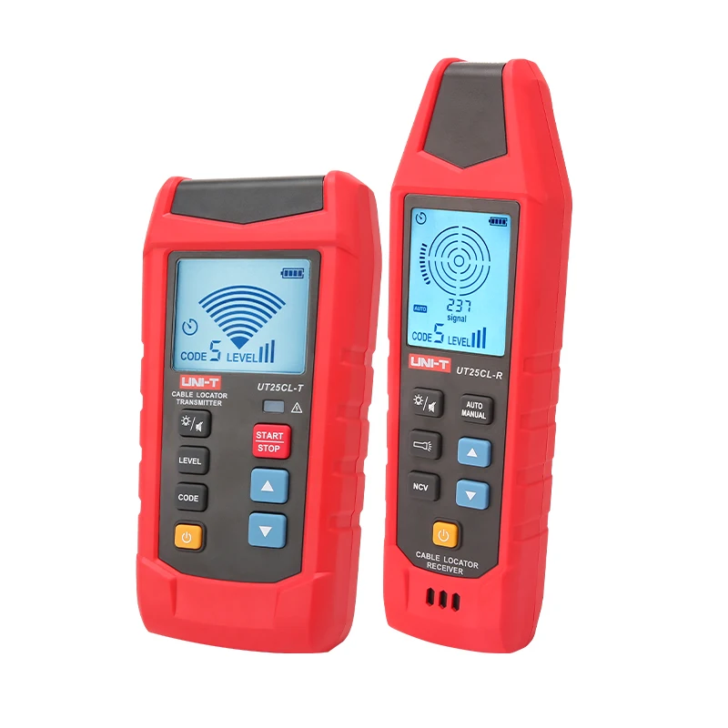 UNI-T UT25CL Cable locator;In-wall/buried/open/concealed low voltage cable path/fault point short-circuit/open-circuit detection