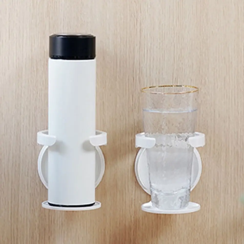 

Съемный настенный держатель для чашки, водонепроницаемый компактный складной держатель для кружки, многофункциональный устойчивый самоклеящийся держатель для напитков