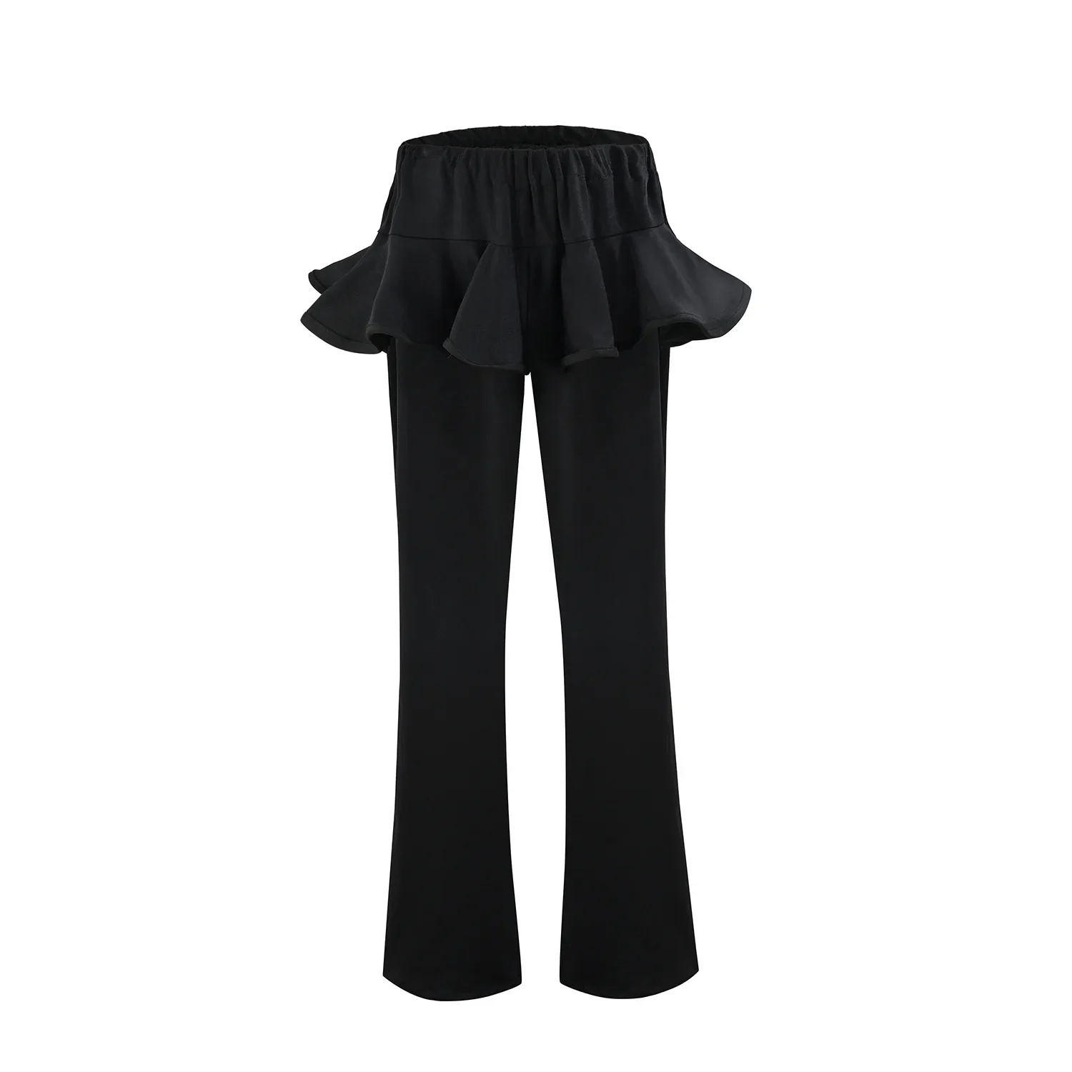 Costume de spectacle de danse latine personnalisé, demi-jupe, haut modal cha cha samba tango rumba, tenue d'entraînement pour enfant