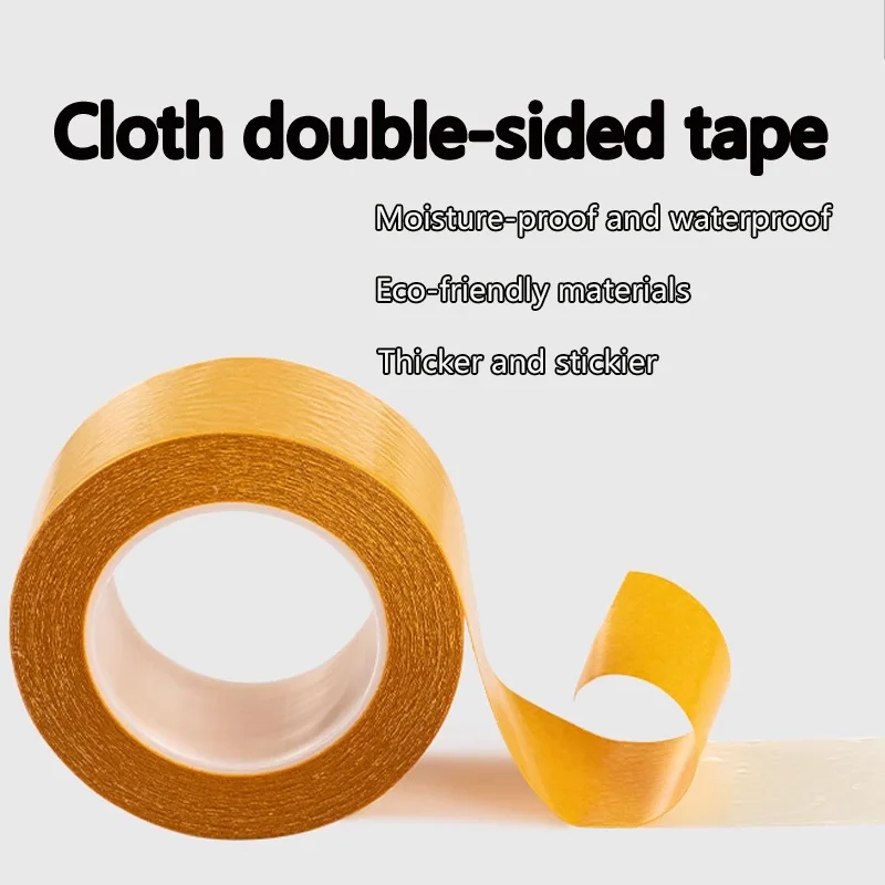 Buki double-sided tape, high-viscosity, strong wall fixation, traceless, specially for felt boards, carpet splicing, flooring, w