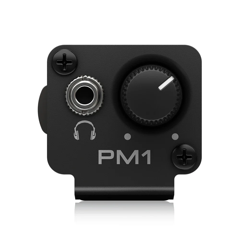 PM1 Studio Music Equipment 1-Channel Stereo Personal In-Ear Monitor Beltpack For Volume Control