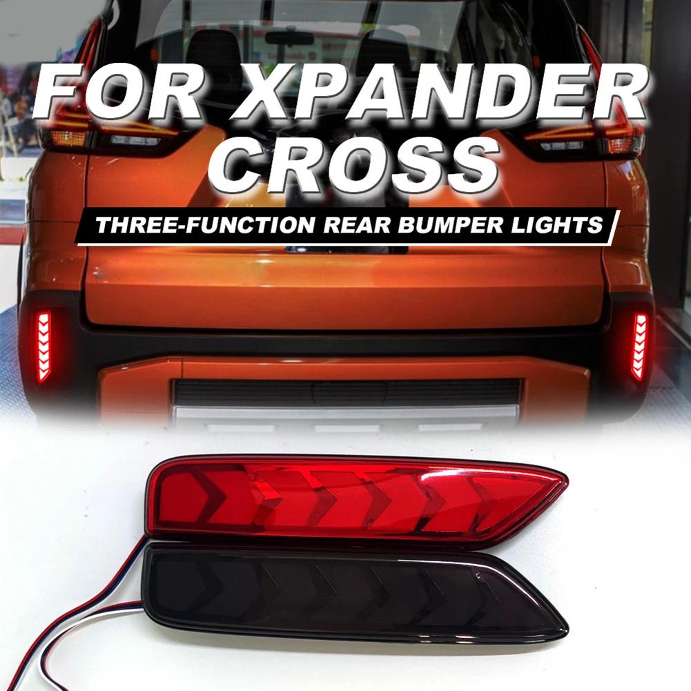

Brown Rear Bumper Light Clear Signaling Function Long-lasting Performance Modern Stylish Appearance Traffic Signaling