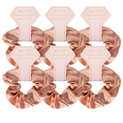 6pcs satin bridesmaid proposal gift headbands and scrunchies bachelorette party gifts satin bridesmaid gifts for wedding parties