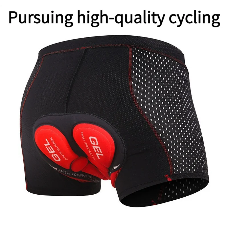 Breathable Cycling Underwear – 5D Gel Pad Shockproof Bicycle Underpant for MTB & Road Bike