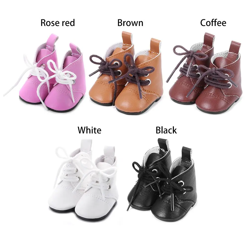 Doll Boot For 1/4 Or 20cm Plush Doll Baby Toys Shoes Fashion Mini Shoes High Quality Doll Accessories Toys